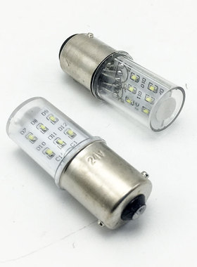 LED 贴片信号指示灯6V12V36V24V110V220V单双触点B15卡口报警灯泡