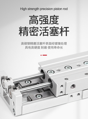 SNS神驰MXS6 8 12*10/20/30/40/50 75 100 125滑台气缸气动