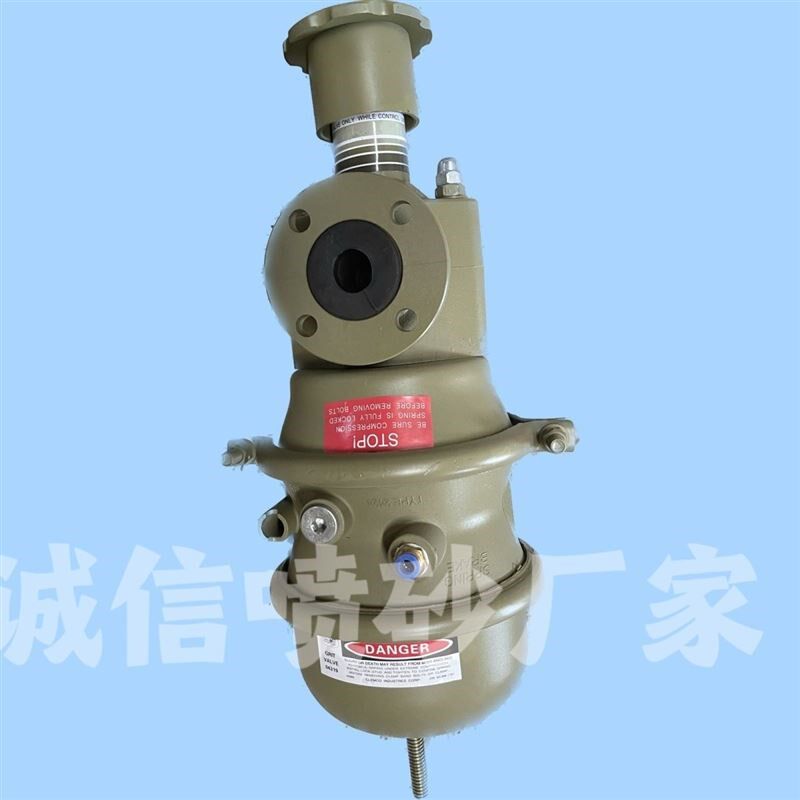 常开气控调砂阀 气动喷沙阀落沙阀克拉机械磨料阀配件调节改装