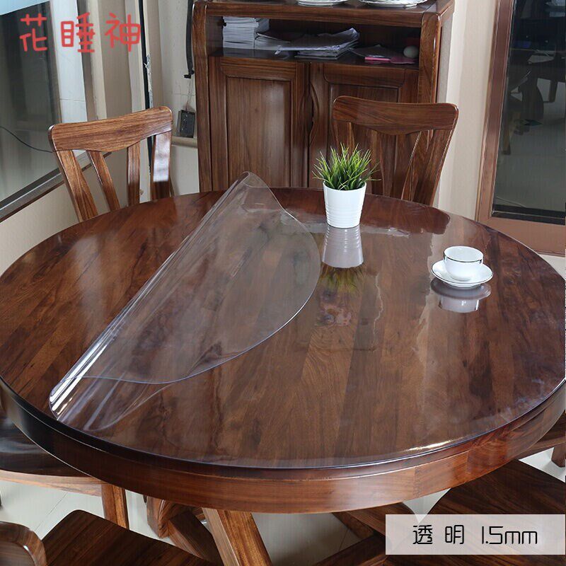 新款台面胶垫桌子上的软皮垫转盘垫卓面胶垫塑料玻璃防水防油防烫