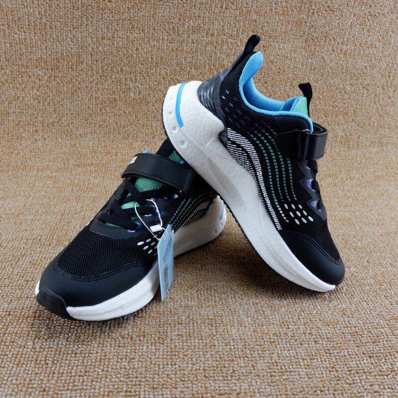 实体男大童鞋春秋季网面p透气运动鞋38-43码青少年轻便防滑休闲鞋