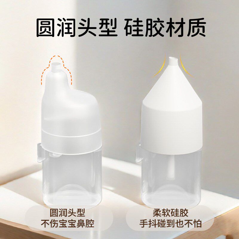 宝宝吸鼻器婴儿新生儿小月龄负压吸鼻涕神器O儿童鼻子清理器鼻吸