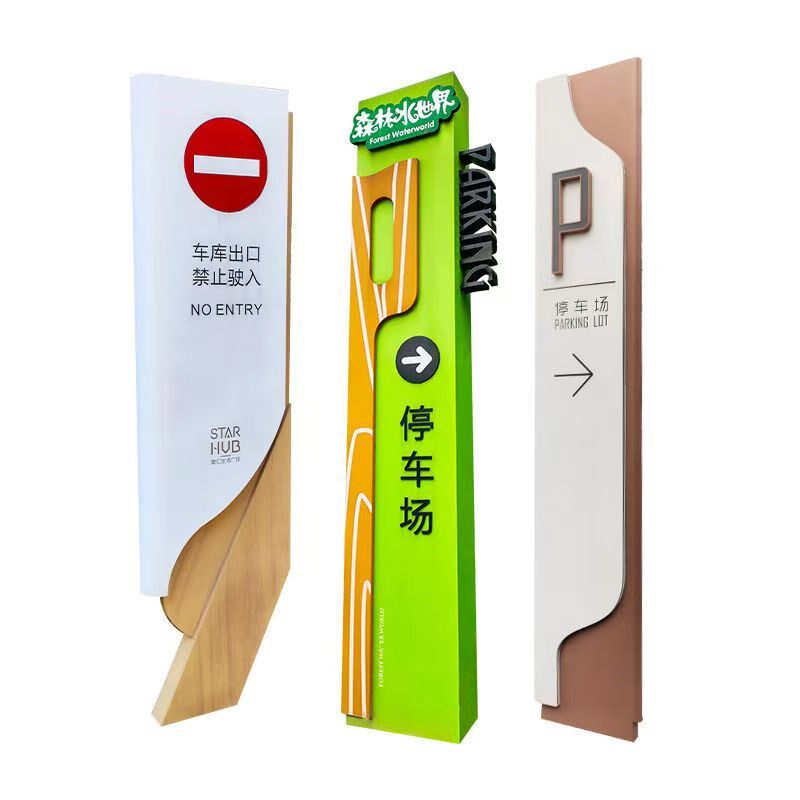 小区标识牌指g示牌楼栋牌门号牌立式指引导向牌导视牌导览图宣传