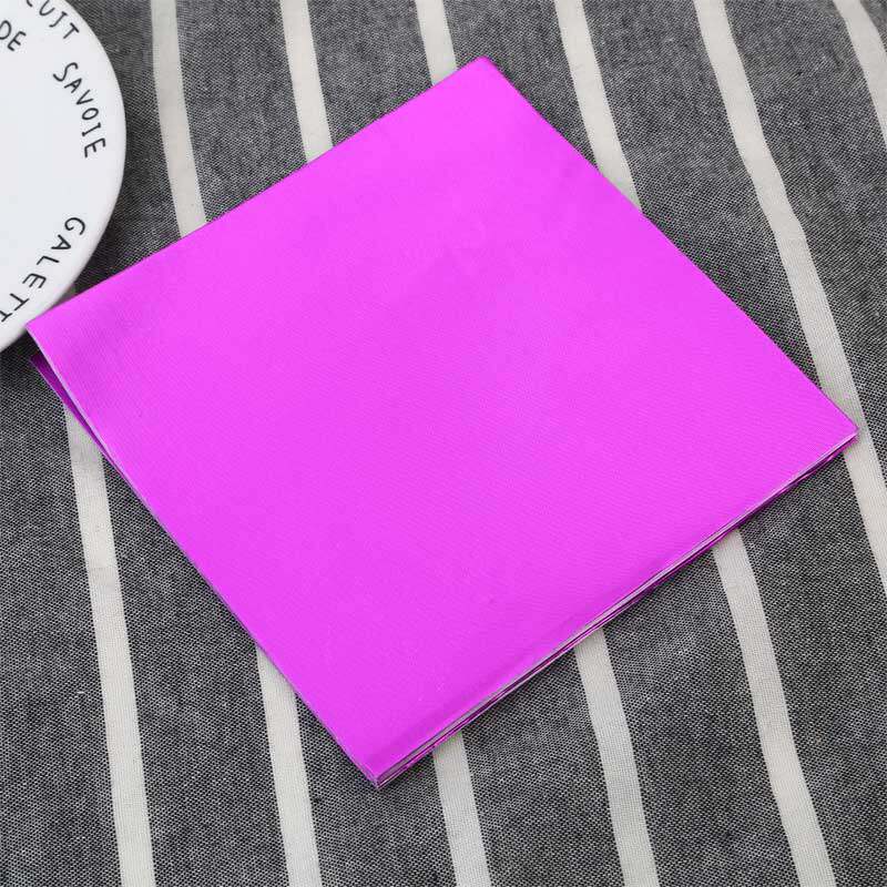 包装锡纸 12*12cm彩色s金银红细格压纹铝箔桔柑普茶叶饼手工1000