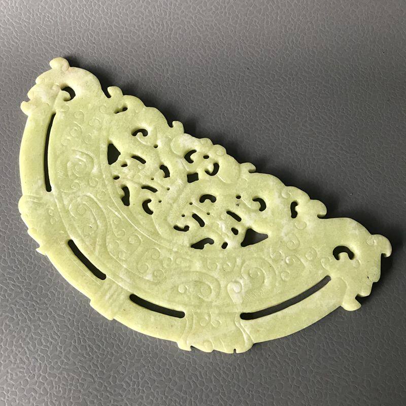 新款日常送礼动物玉璧客厅酒店样板间装H饰摆饰半圆壁软装家居饰