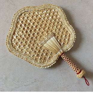 手工编织a扇蒲扇子老式 大蒲扇摇扇中国风古 儿童老人驱蚊虫扇夏季