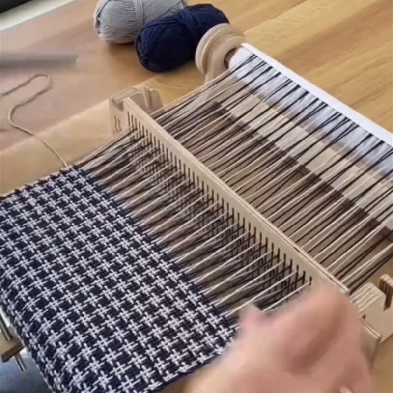 织布机创意成人毛线编织机儿童女生手工diy制作材料女孩玩具家用