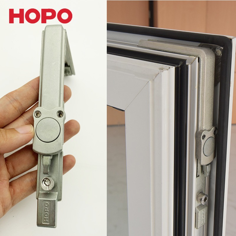 HOPO好博断桥铝内开内倒窗配件角传动器上支撑转角器传动铰链五金
