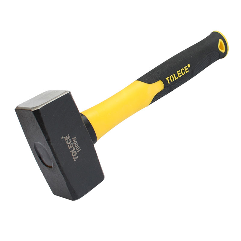 石工重型手锤 八角榔方头铁锤一体锤子多功能实心连体锤砸墙大锤