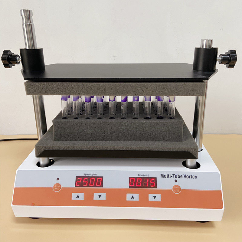 多管漩涡混合器多试管旋涡震荡仪混匀器实验室多管混匀仪DXW齐威