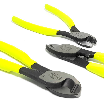 日本TTC角田CA-22 38 60进口电缆剪双孔电线剪切钳子铜铝线缆剪钳