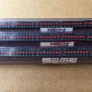 开关8位8P间距2.54MM镀金脚红色柄 开关编码 KSD82原装 日本OTAX拨码
