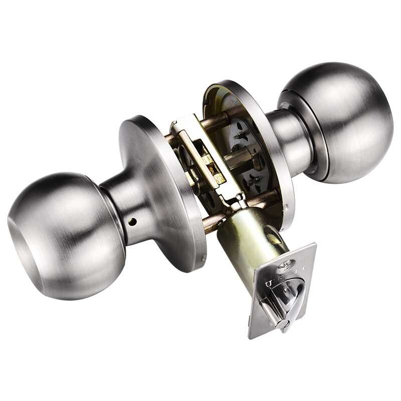 正品飞球牌 607SS加长三杆球锁不锈钢球形锁房门锁加长塑钢门锁