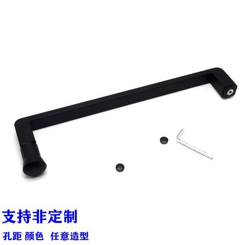 淋浴房玻璃门推拉门拉手不锈钢单边带蘑菇头把手卫生间扶手孔300m