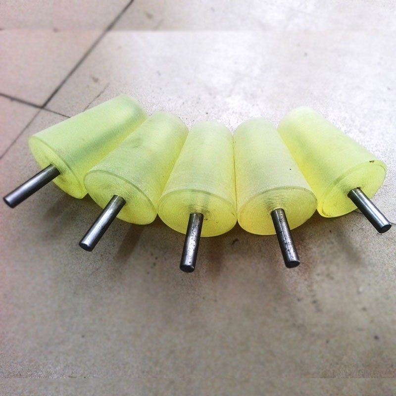 手镯抛光打磨锥形夹头 抛镯子外圈夹具 江湖玉器手镯现场加工工具