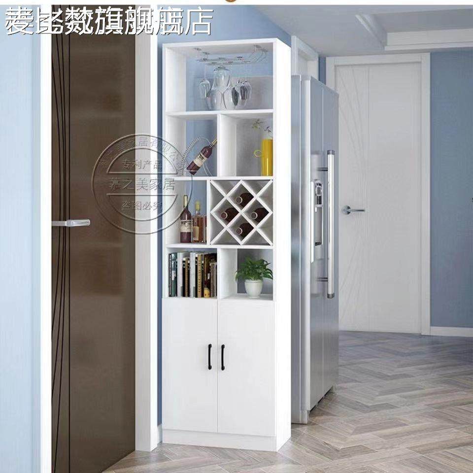 麦比梵实木玄关柜酒柜简约现代门厅柜小户型屏风鞋柜一体靠墙进门隔断