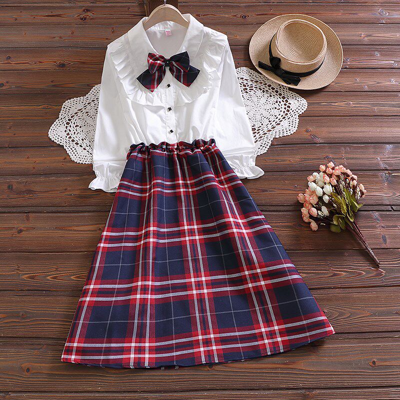 钢琴演奏礼服女春秋12岁成人礼15初中学生主持朗诵演讲比赛连衣裙