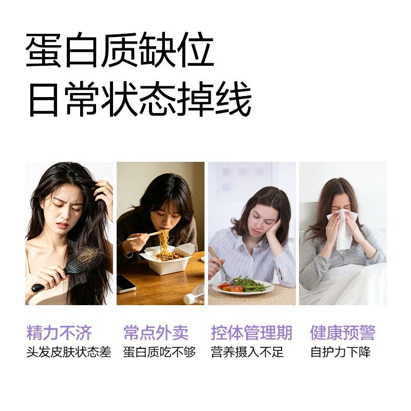 【达人专享】每日博士多莓蛋白粉女士高代谢5重快慢蛋白健身代餐k