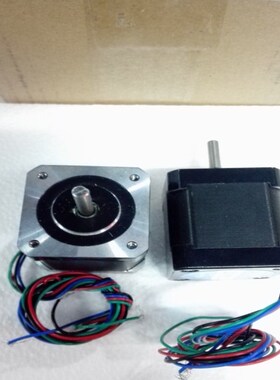 42步进电机 机身长48 轴径5mm 42BYGH247-1704A