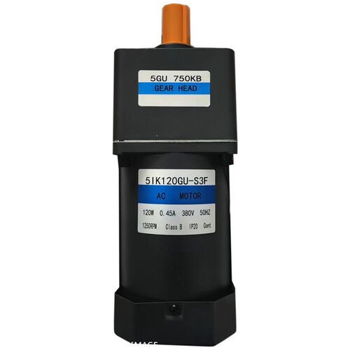 交流减速电机马达120W定速三相380V电压 5IK120GU-S3F/5GU750KB