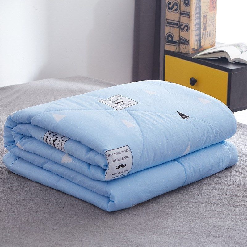 可机洗棉空调被水洗棉夏凉被儿童单双人春秋冬S夏季被芯加厚保暖