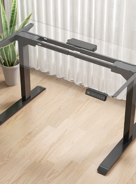 爱美卓家用电动升降桌架电脑桌学习桌腿TiMOTION双电机办公桌DB2