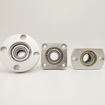 不锈钢平面轴承带圆形法兰座SBF S6205ZZ 6206 6207 208双轴承座