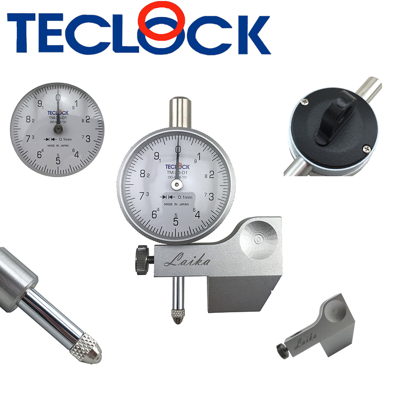 日本TECLOCK得乐面差表TM-35-01断差表段差规0-10MM