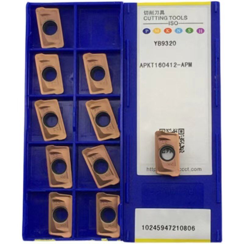 株洲钻石新品模具铣刀片方肩铣刀片YB9320 APKT160408 160412APM