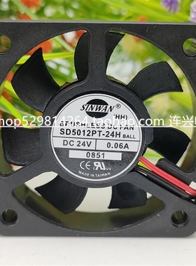 SD5012PT-24H 24V 0.06A 5CM 迅达3300电梯控制柜变频器散热风扇