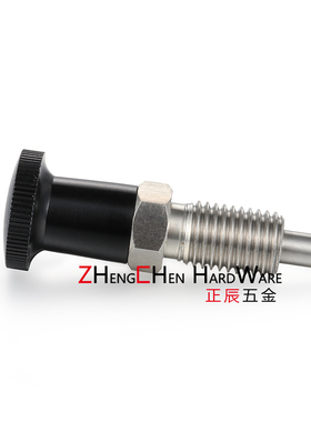 PXTAS/PXTNS不锈钢304内螺纹型复位旋钮柱塞分度弹簧 ZAT02/ZAT04