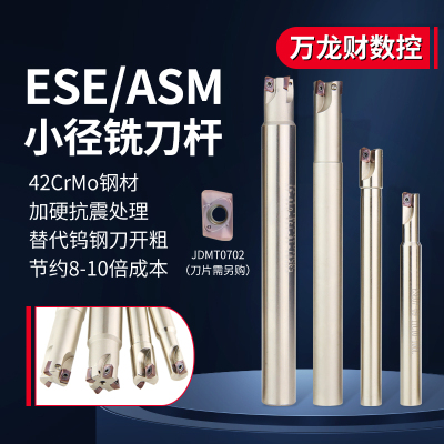 ASM ESE数控铣刀杆加工中心小径立铣刀ERX2.5R圆鼻铣刀杆JDMT0702