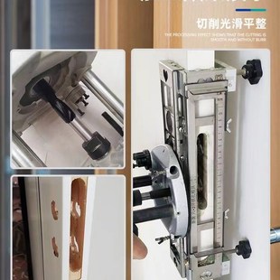 小杨木门开锁孔模具一分钟专业工具雕刻机电木铣开锁孔开孔器新款