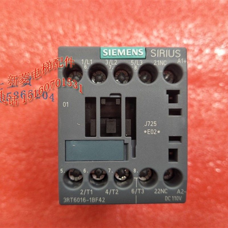 全新 原厂正品 接触器 3RT6010-1BF42 DC110V 电梯接触器