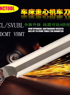 35度反走心机前扫车刀杆DS-SDUCL25.4K11 SVUBL19.05套筒外圆刀