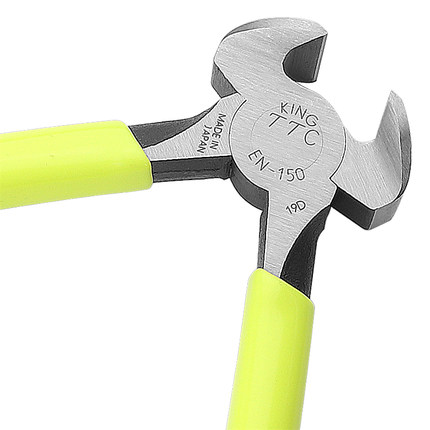 角田TTC精密电子顶切钳强力平口胡桃起钉老虎钳剥线钳虎头钳EN115