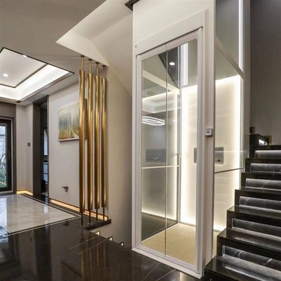 广西家用电梯二层三层四五六层室外升降曳引观光室内小型别墅电梯