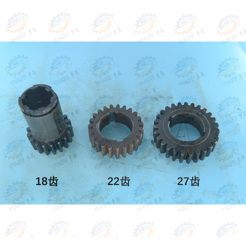 贵州东方都匀XQ2010 XQ2012龙门铣床18齿 22齿 27齿三联组合齿轮