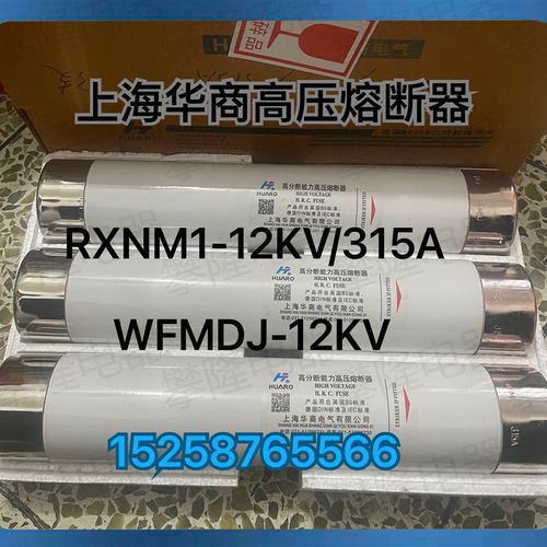 上海华商 电机保护高压熔断器RXNM1-12KVA  WFDJ-12KV XRNT1-12KV