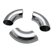 甄选304不锈钢90度冲压直角弯头系列楼梯扶手管道转接头工业焊接