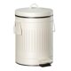 甄选5L8L12L家用罗马纹缓降静音垃圾桶加厚脚踏翻盖圆形垃圾桶带