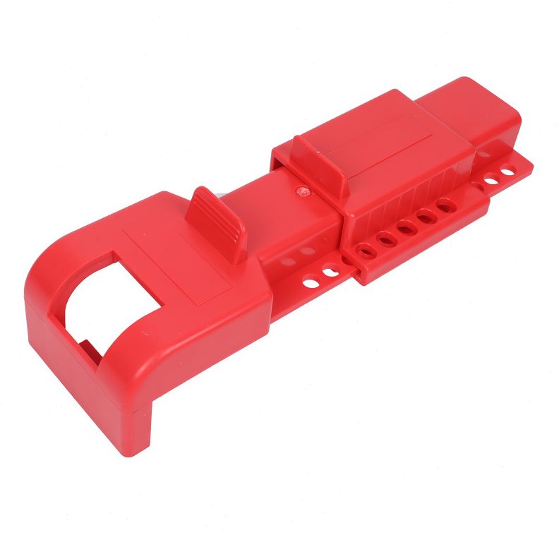 甄选QVAND全盾安全锁具工业蝶阀锁通用型蝶阀阀门安全锁