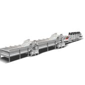 甄选商用气泡清洗机辣椒西红柿净菜加工流水线生菜油菜全自动清洗