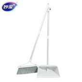 甄选妙洁轻巧带梳齿清扫扫把簸箕套装 家用扫帚畚斗组合畚箕笤帚扫