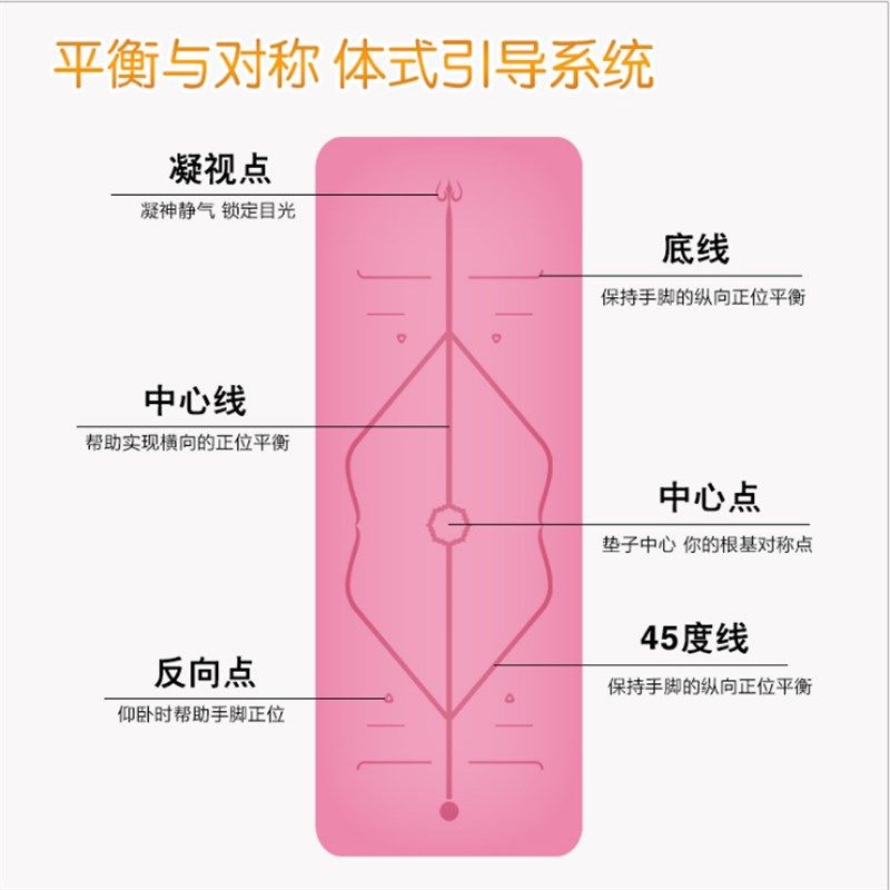 天然橡胶瑜伽垫三件套加宽男女初学者防滑瑜珈垫健身垫土豪垫