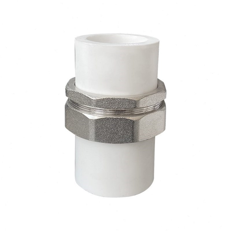 PPR水管大号外丝直接内丝活接头配件7590110双头热熔3寸4寸铁活结