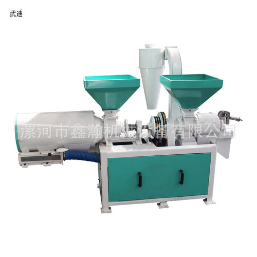 柴油机动力玉米一体机玉米脱皮玉米糁玉米面加工半自动电动玉米机