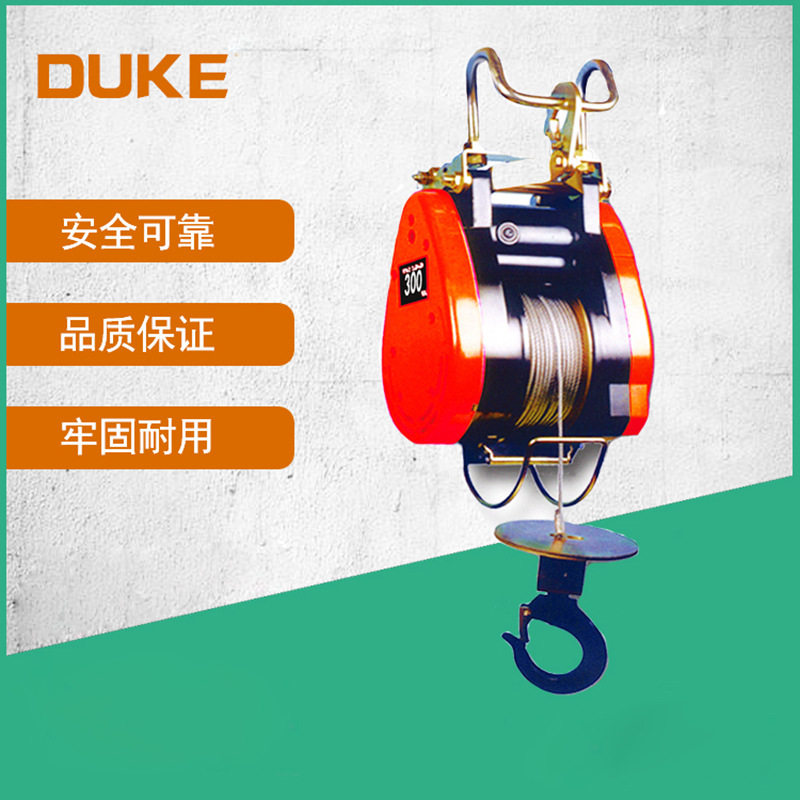 台湾小金刚电动葫芦吊快牌微型葫芦DUKE悬挂式钢丝绳电动葫芦,五金/工具,卷扬机,淘宝优惠券,粉丝福利购,淘宝优惠卷