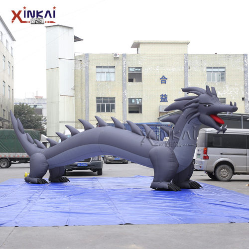 厂家生产定制充气龙 户外充气广告促销模型订做 展览充气龙气模