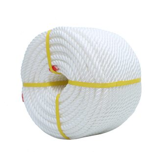 甄选现货供应三股强尼龙绳 工业三股缆绳 海船渔船用缆绳尼龙编织